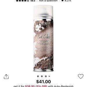 Brand new IGK hair dry shampoo